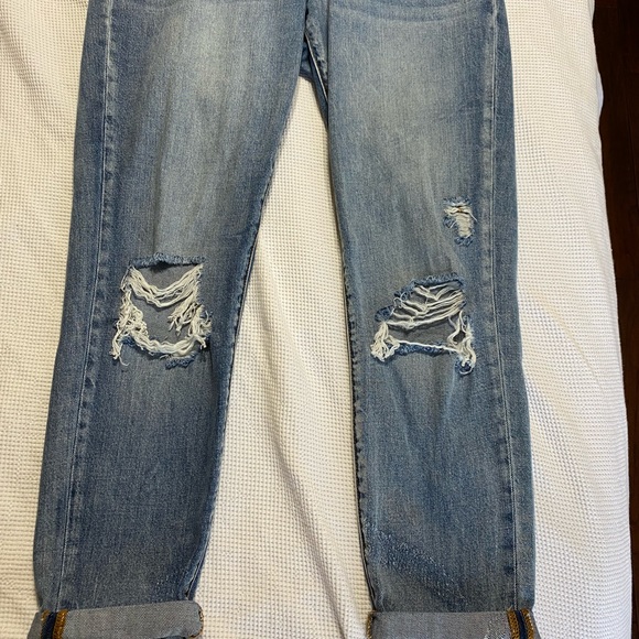 Libby Distressed Boyfriend medium wash jeans - Picture 2 of 6